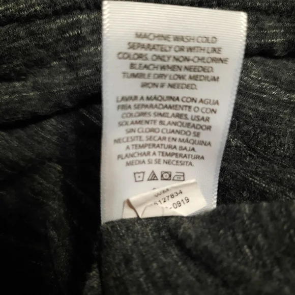 Time and Tru Grey Leggings Size XXXL 22/24 - Picture 6 of 7